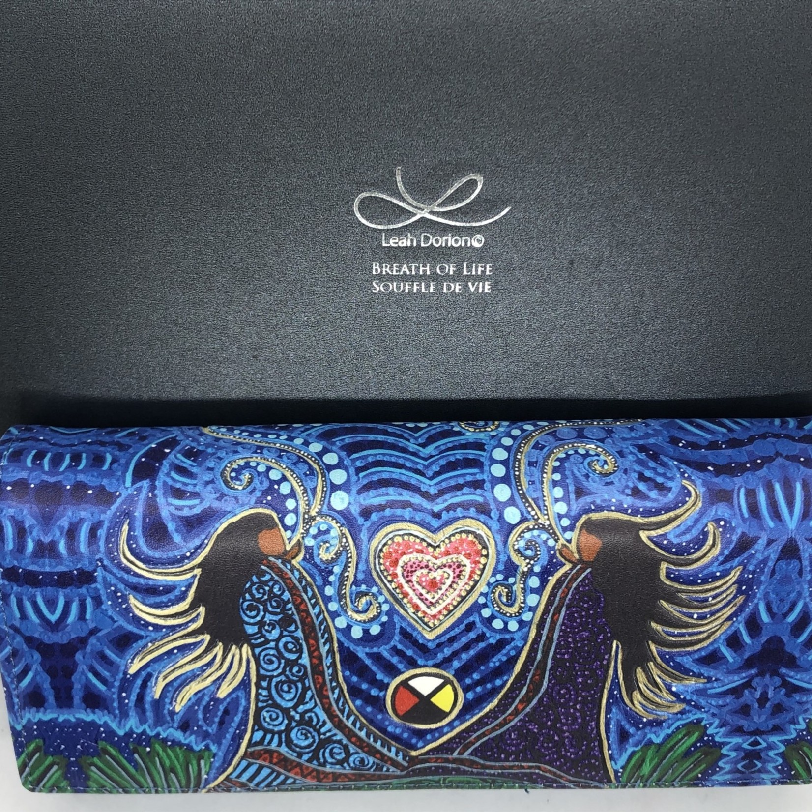 Oscardo Leather Wallet - Indigenous Artists