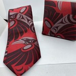 Native Northwest Woven Tie - Raven