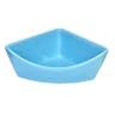 ware CORNER DISH CERAMIC 6.75X4.75X2.5 IN