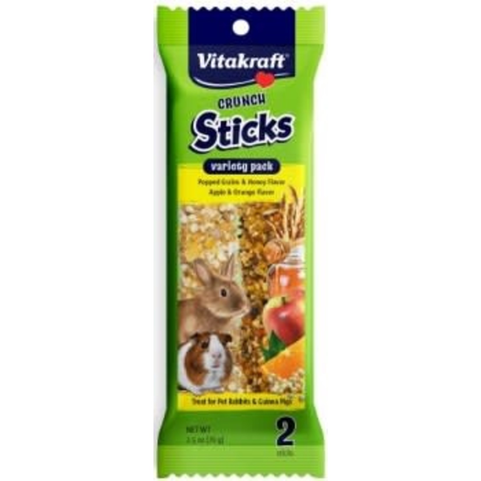 vitakraft VITAKRAFT CRUNCH STICKS VARIETY PACK 2.5 OZ