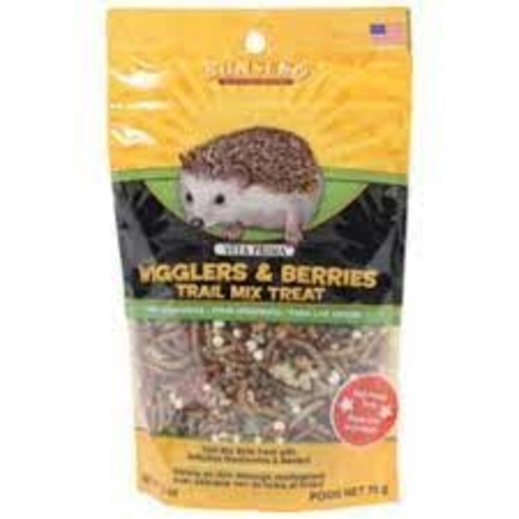 SUNSEED VITA PRIMA WIGGLERS & BERRIES HEDGEHOG TREAT 2.5 OZ
