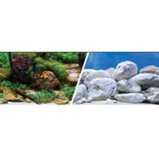 Marina Marina Seaview Background 24"high.  Aquatic Garden/Bright Stone. Per Inch