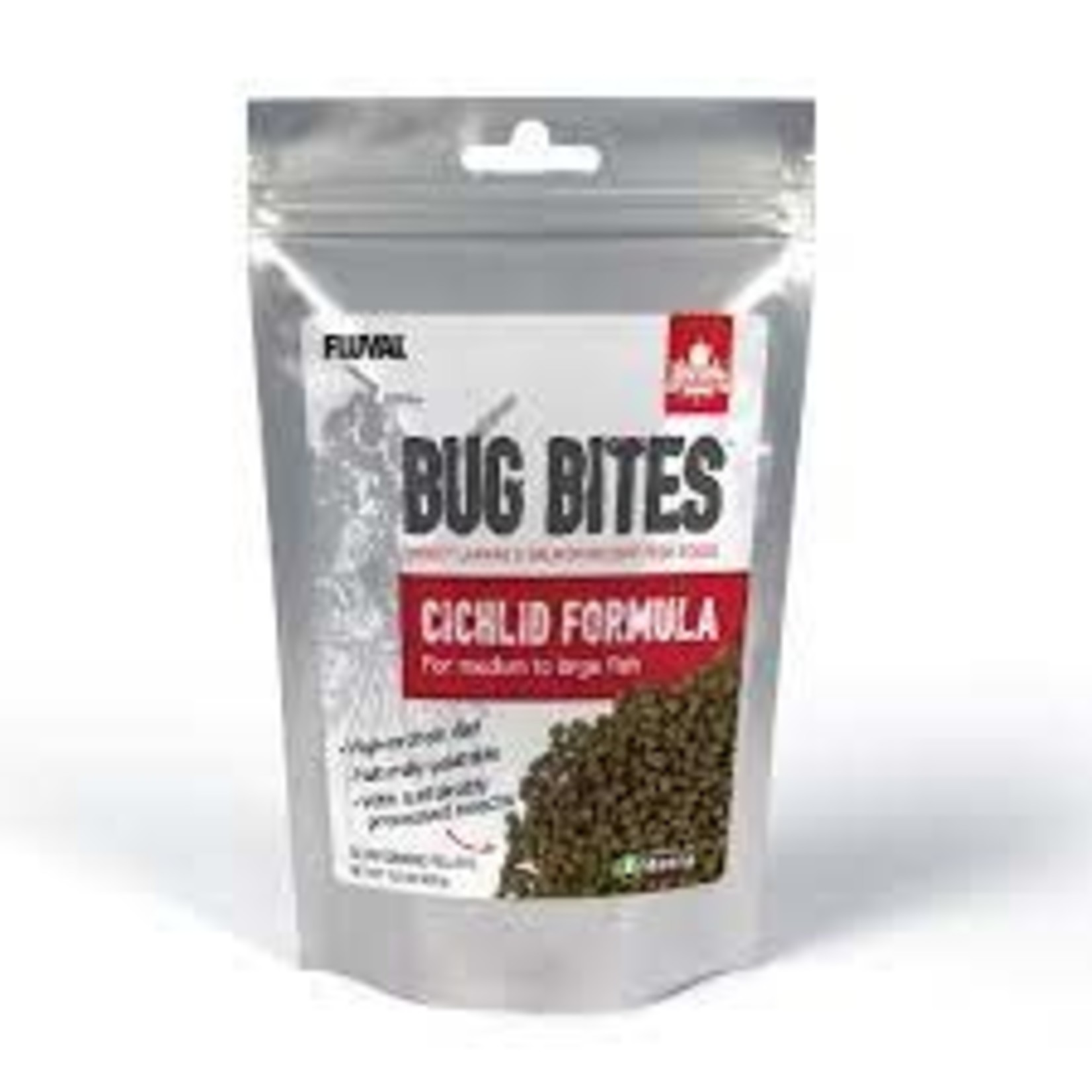 Fluval FL Bug Bites Cichlid Formula 15.8oz