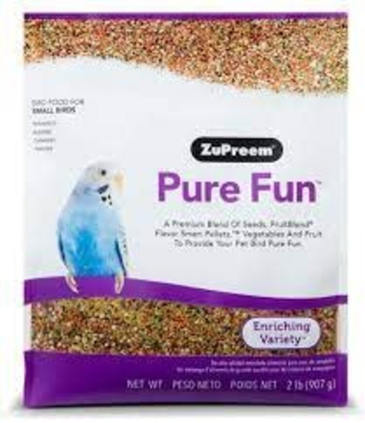 Zupreem Pure Fun Sm Bird Fd 2#