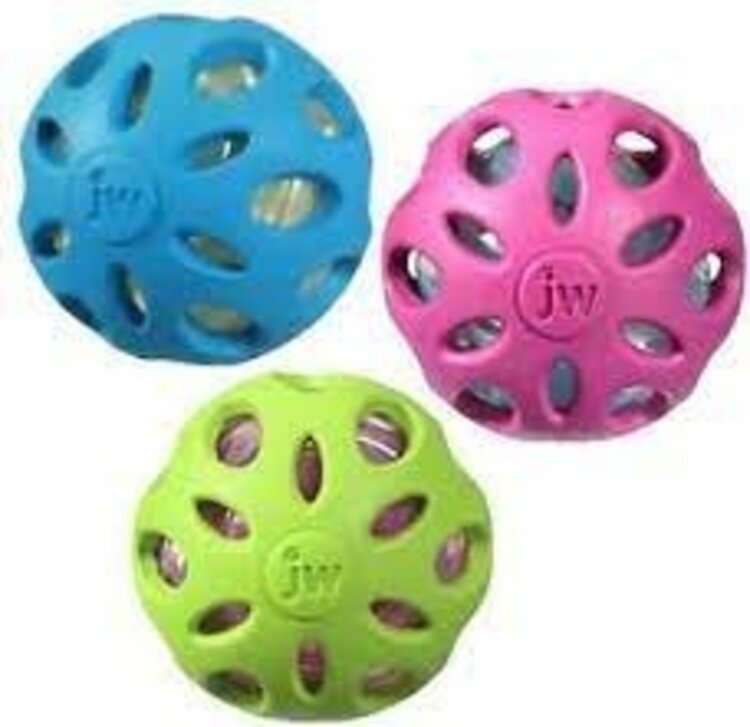 JW PET COMPANY JW CRACKLE HEADS BALL SM