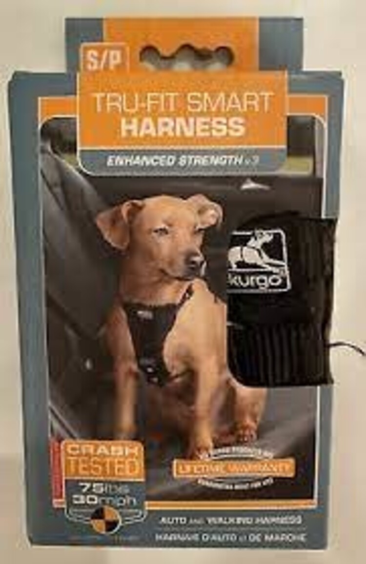 KURGO KURGO ENHANCED STRENGTH TRU-FIT DOG CAR HARNESS SM