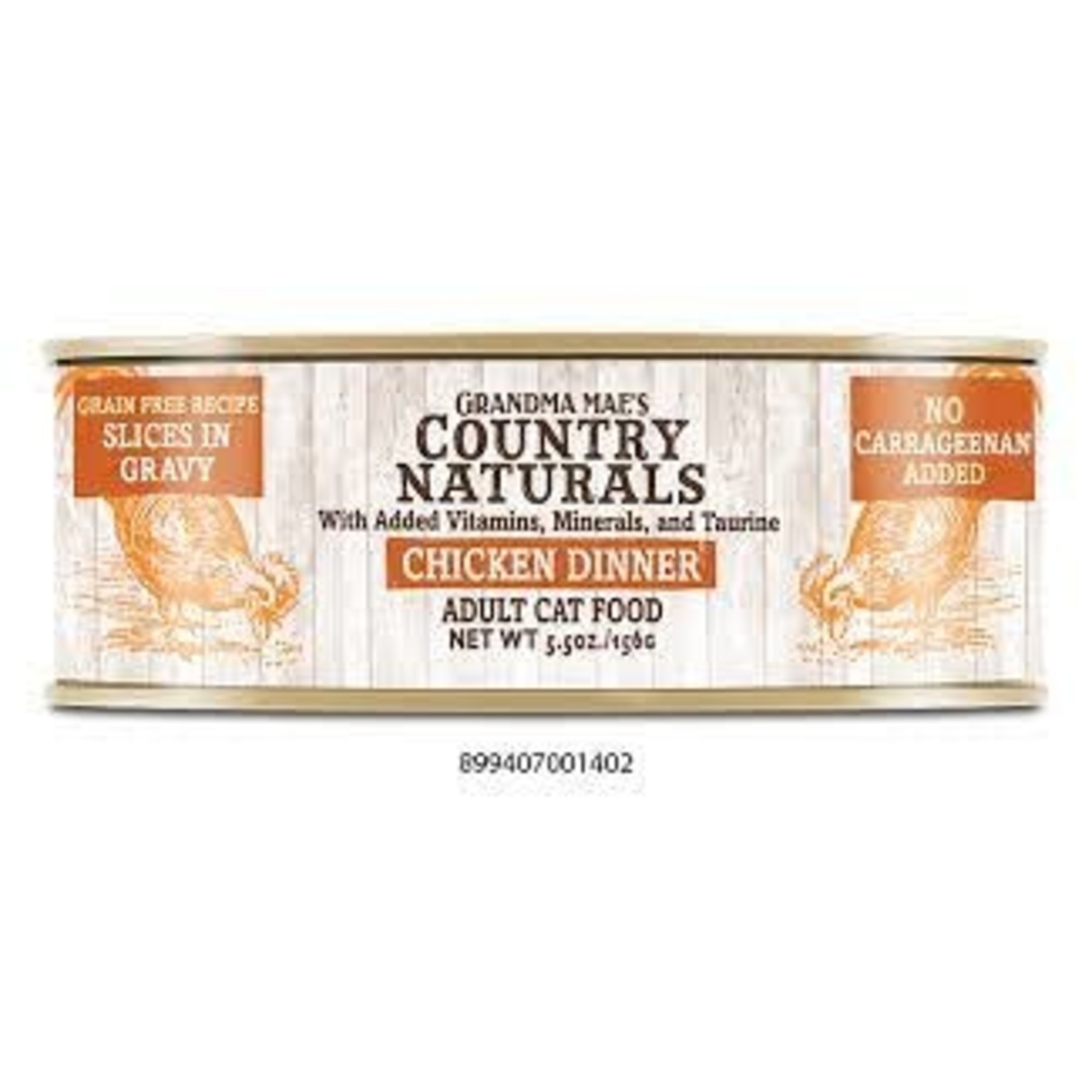 GRANDMA MAE'S COUNTRY NATURALS Counrty Nat. Can Cat Chicken 5.