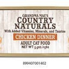GRANDMA MAE'S COUNTRY NATURALS Counrty Nat. Can Cat Chicken 5.