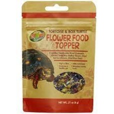 ZOO MED TORTOISE & BOX TURTLE FLOWER FOOD TOPPER 1.4 OZ