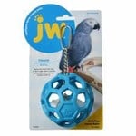 JW PET COMPANY JW RUBBER HOLEE ROLLER BIRD TY