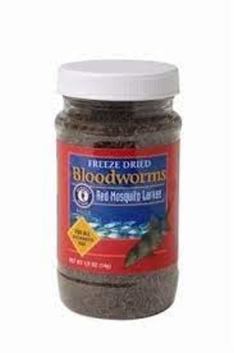 SAN FRANCISCO BAY BRAND FREEZE DRIED BLOODWORMS 14GM