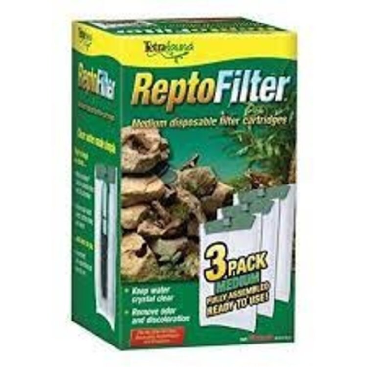 TETRA USA INC. Tet ReptoFilter 90 Cart 3pk