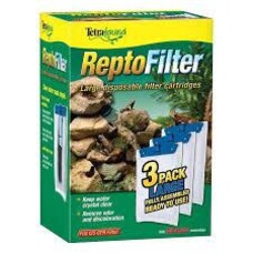TETRA USA INC. Tetra Repto Fliter Cart. 3/pk