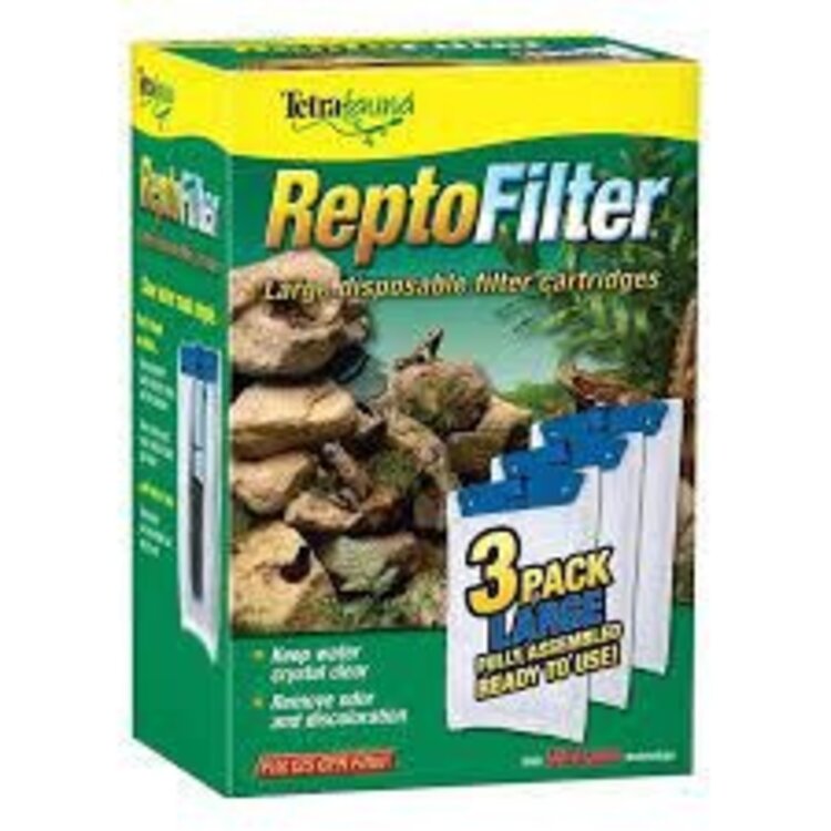 TETRA USA INC. Tetra Repto Fliter Cart. 3/pk