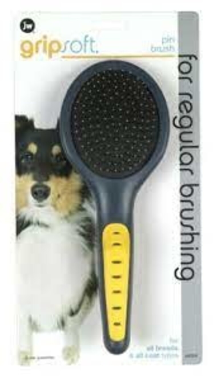 JW PET COMPANY JW Gripsoft Pin Brush