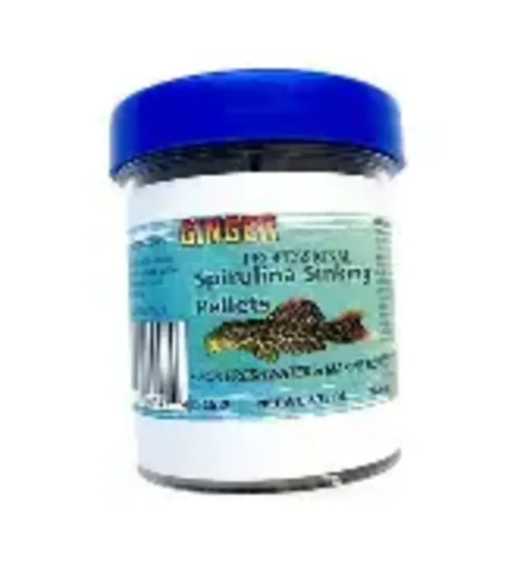 Ginger Gin Pellets Spirulina Sinking 5.5