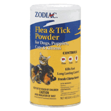 Zodiac Flea/Tick Powder cat/Dog