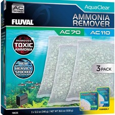 Hagen Fluval AC70/110 Ammonia Remover Insert 3pk