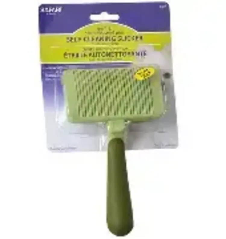 COASTAL PET PROD(SAFARI) Safari Dog Self Cleaning Slicker Brush Med