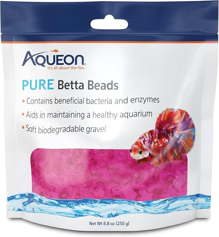 AQUEON AQ PURE BETTA BEADS PINK 12