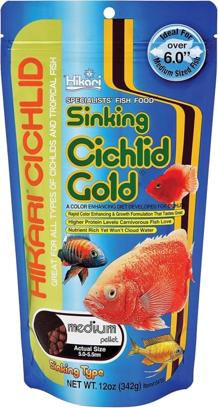 HIKARI USA INC. HIKARI SINK CICHLID MED 12OZ