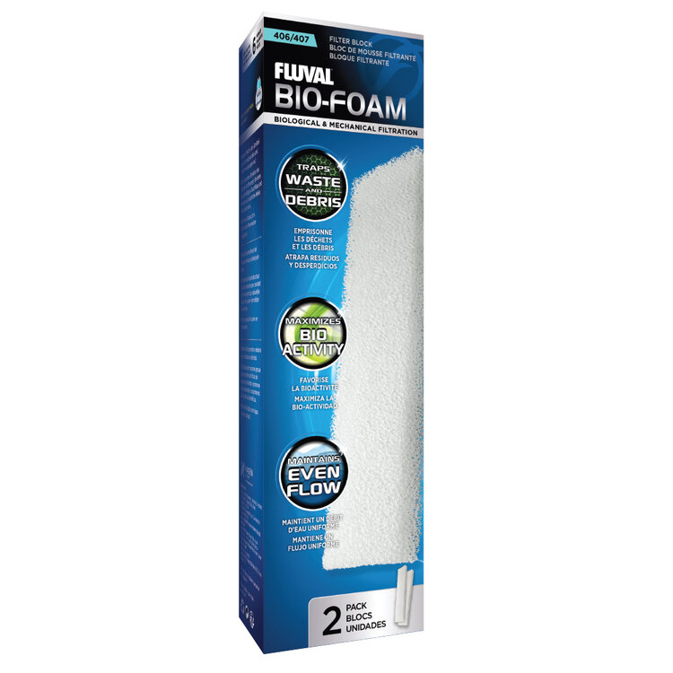 Fluval Fluval Filter Bio Foam 406/407 (2/pack)