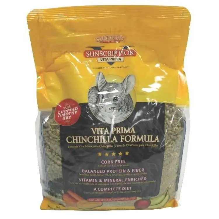 SUNSEED VITA PRIMA CHINCHILLA FOOD 3 LB