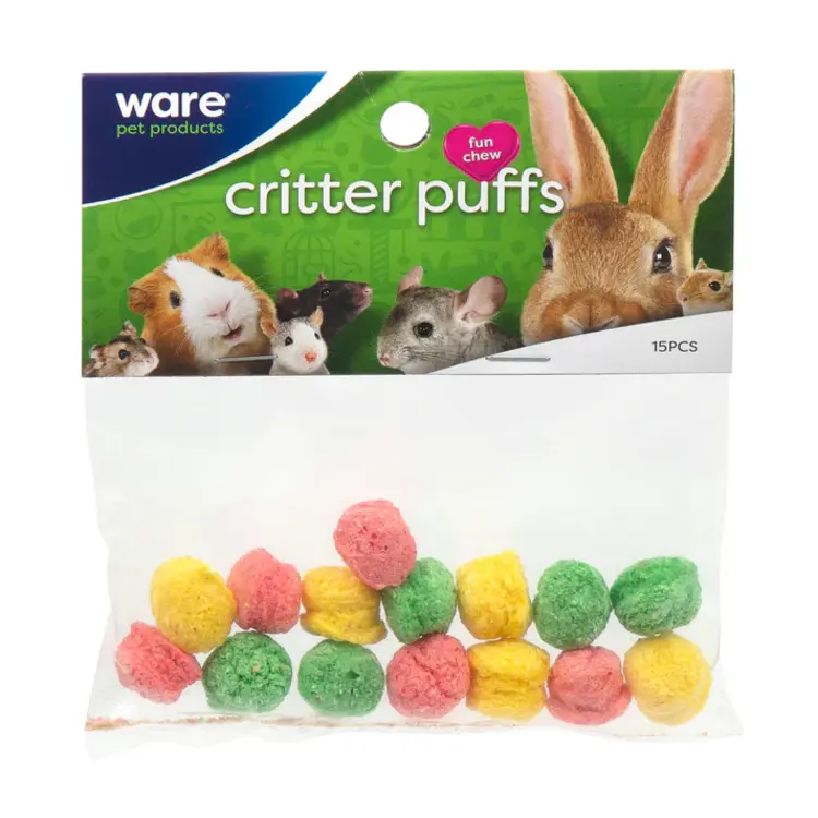 ware CRITTER PUFFS 15 PC