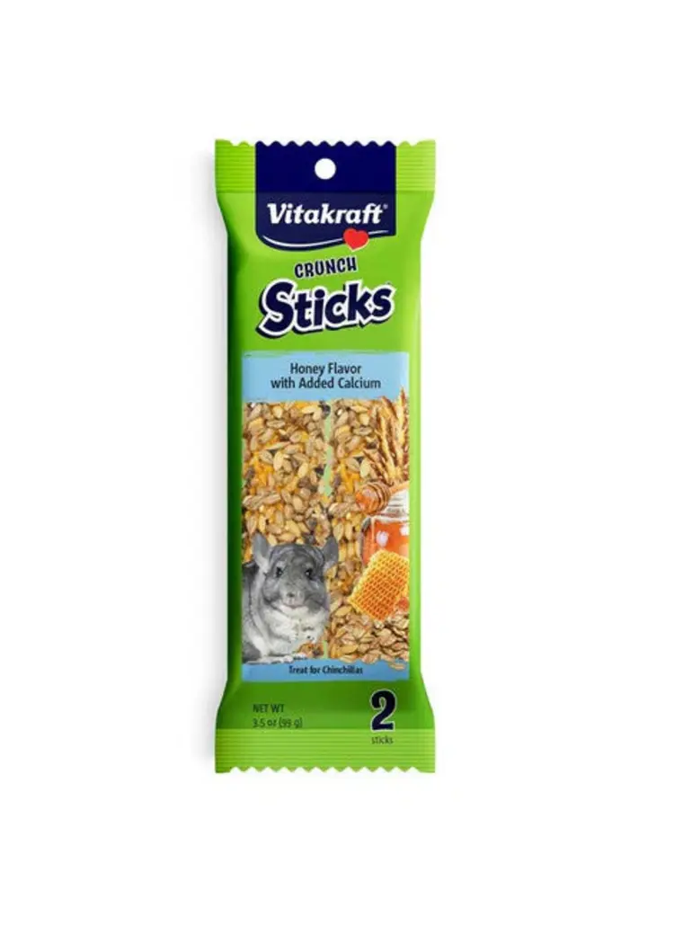 vitakraft VK Crunch Stick Hny Chinchilla