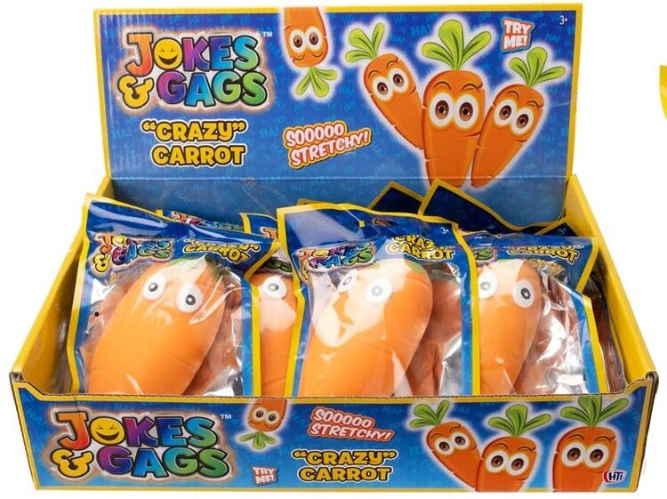 ware CRAZY CARROT TOY ASSORTED     1