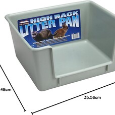 Marshall  Pet Marshall High back Litter pan