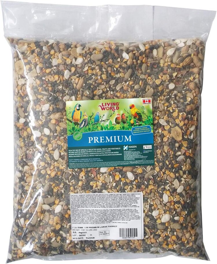 Parrot Food Bulk by the #