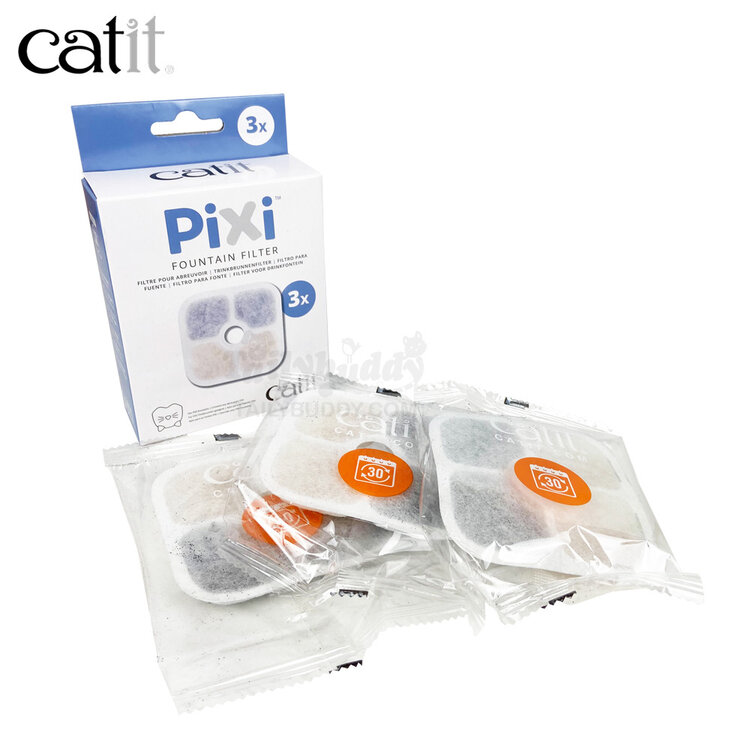 Catit Catit Pixi Fountain Cartridge, 3-pack