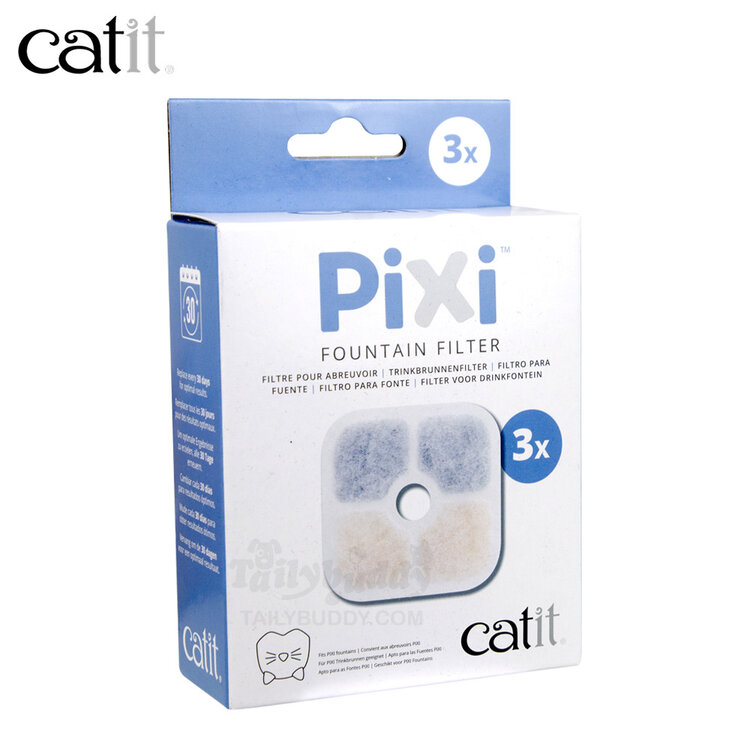 Catit Catit Pixi Fountain Cartridge, 3-pack