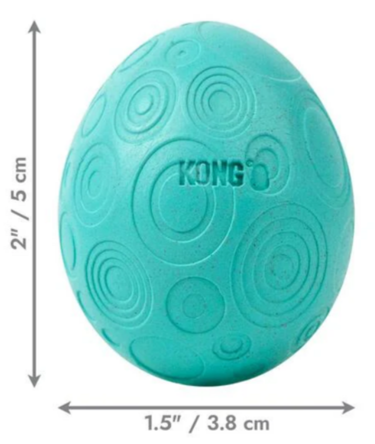 Kong In fused Catnip Egg 2pk