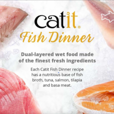 Hagen Catit Fish Dinner with Tuna n Carrot