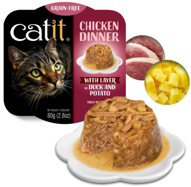 Hagen Catit Chicken Dinner w Duck n Potato