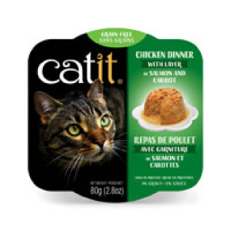 Hagen Catit Chicken Dinner w Salmon n Carrot