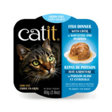Hagen Catit Fish Dinner Whitefish & Pumpkin