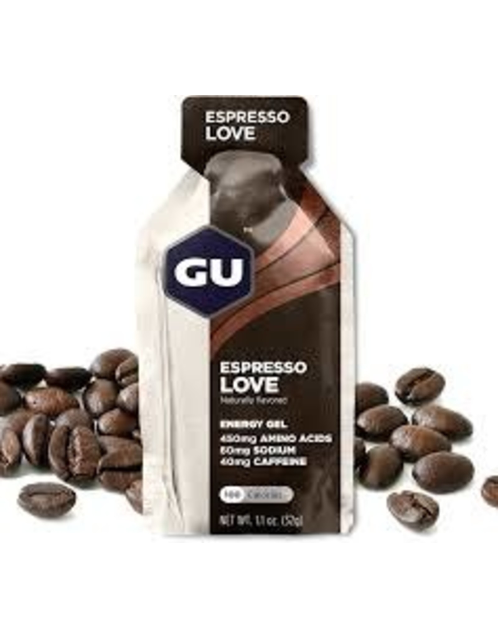 GU Energy Labs GU Energy Gel: Espresso Love, Box of 24 single