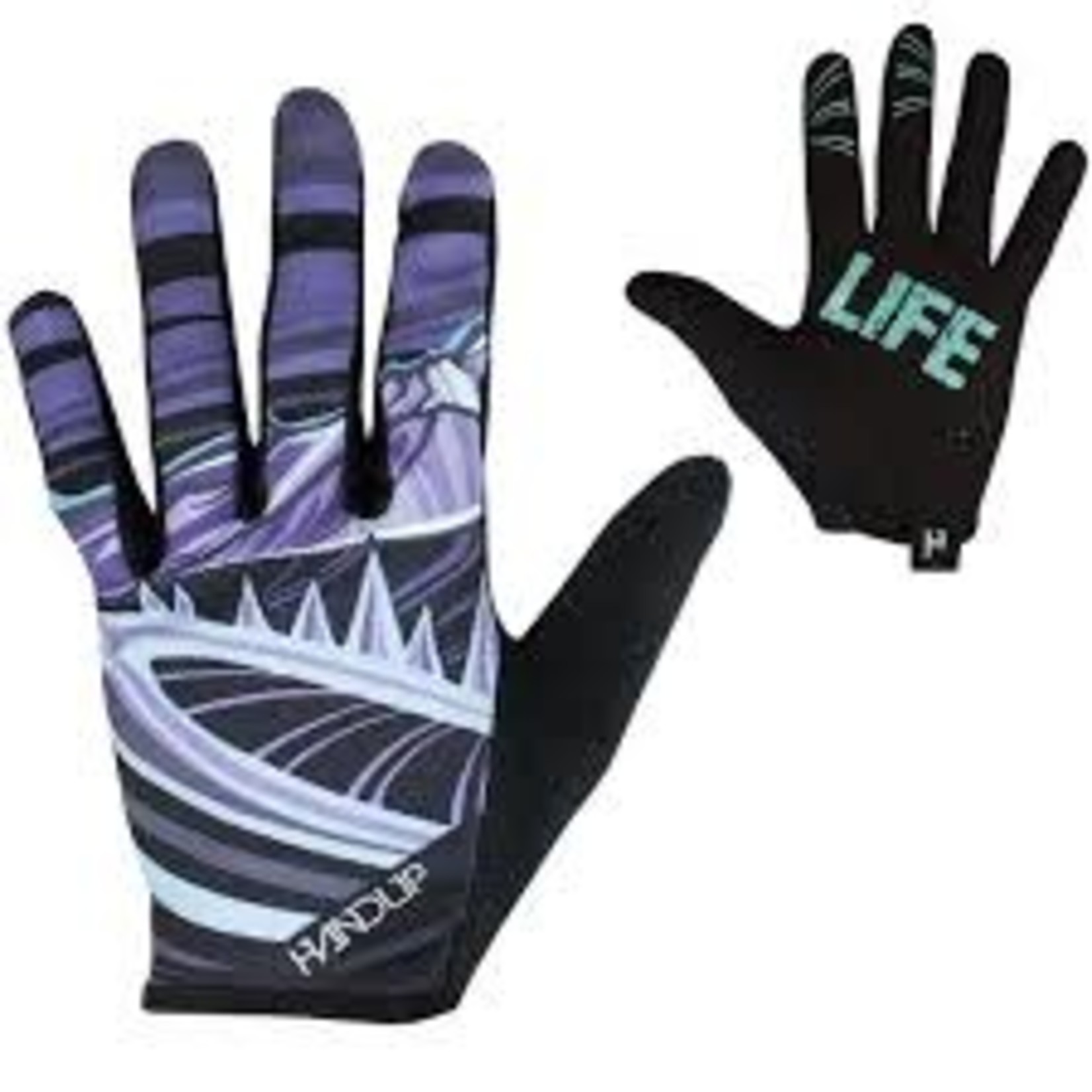 Glove Handup Mtn Life Purple/Teal Medium