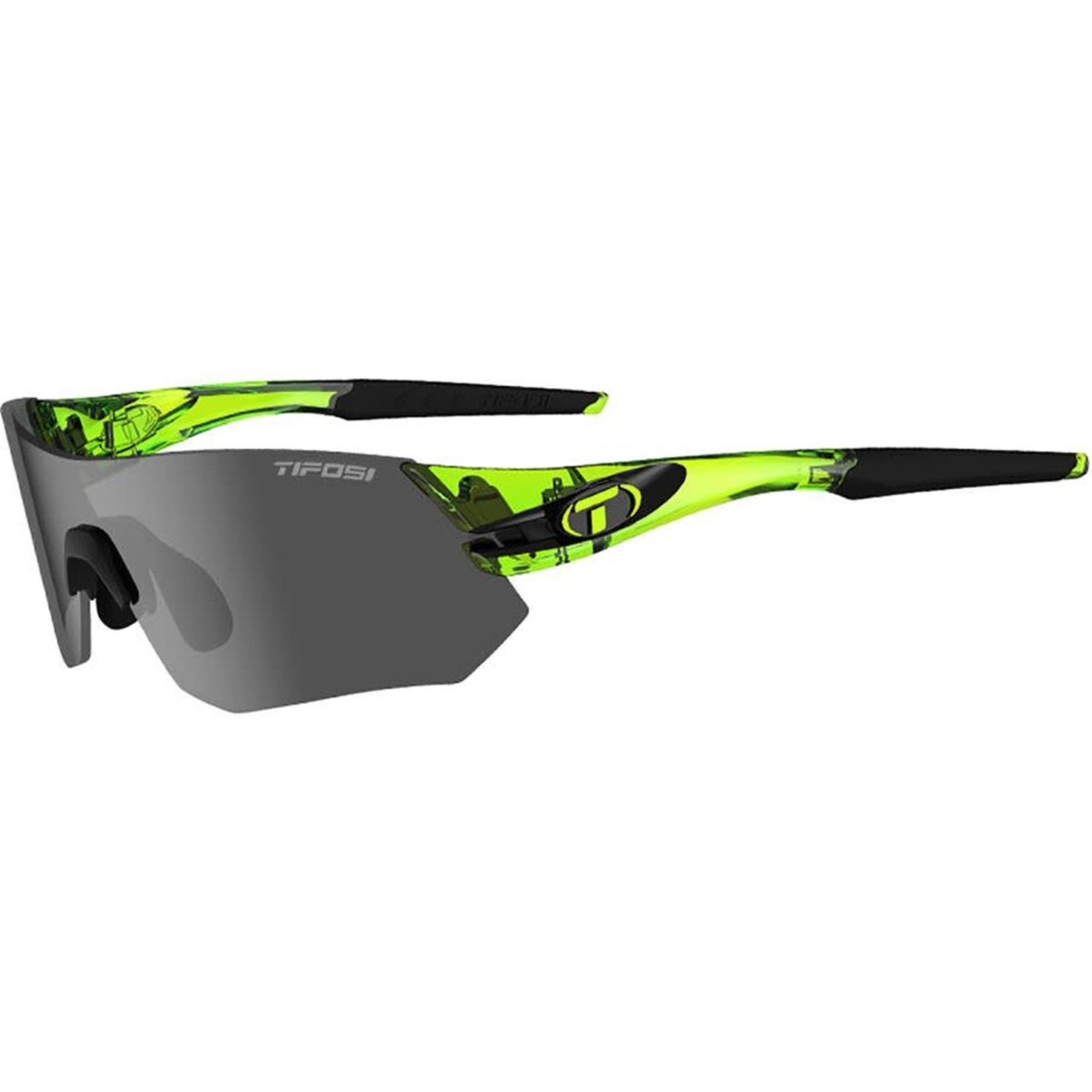 Tifosi Optics Sunglasses Tifosi Tsali Crystal Neon Green Interchangeable  Smoke/AC Red/Clear - Granada Cyclery