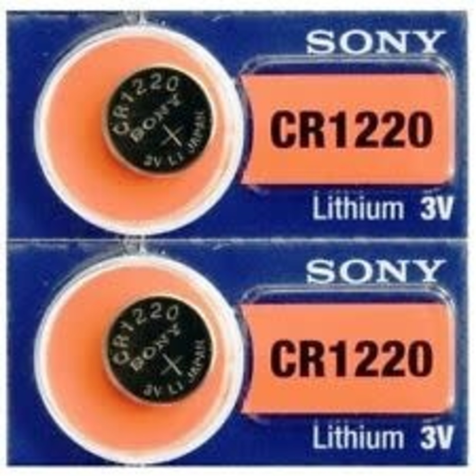 Battery CR1220 Sony Lithium 3V
