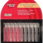 Planet Bike Tool Planet Bike Pencil Gauge: Schrader Head; Card of 10