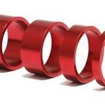 Headset Spacer XRD 3 Pack Red