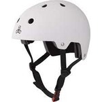 TRIPLE EIGHT Helmet Triple8 Dual Cert w/EPS Sm-Md Gunn Lg-XL White