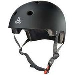 TRIPLE EIGHT Helmet Triple8 Dual Cert w/EPS Sm-Md Black