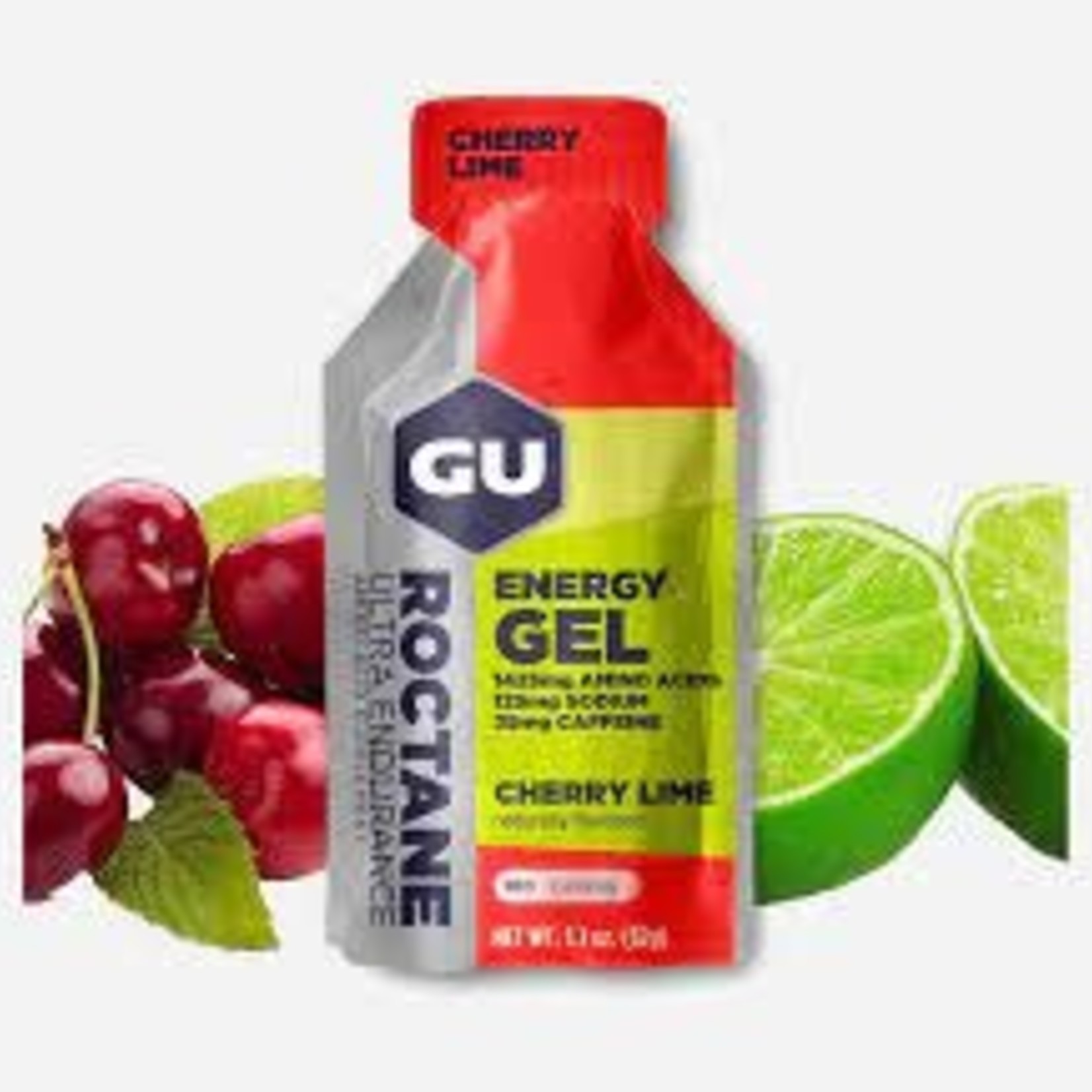 GU Energy Labs GU Roctane Cherry Lime Box of 24 single