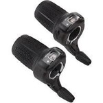 Microshift Shifter microSHIFT DS85 Twist  3x8 -Speed Gear Indicator, Shimano Compatible
