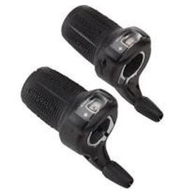 Microshift Shifter microSHIFT DS85 Twist  3x8 -Speed Gear Indicator, Shimano Compatible